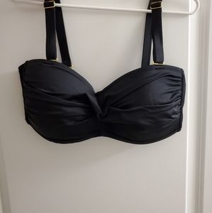 Swimsuits For All black bikini top
